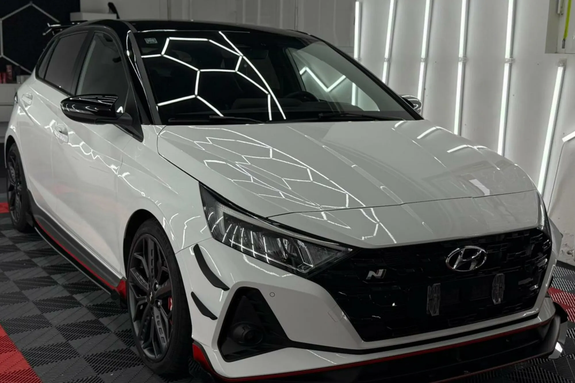 Vozilo u studiju Prime Detailing, prednji dio na kojem se najčešće postavlja PPF folija
